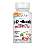 Solaray B12-vitamin m. Folinsyre