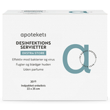 Apotekets Desinfektionsservietter Extra Store