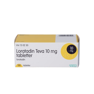 Loratadin Teva Tabletter