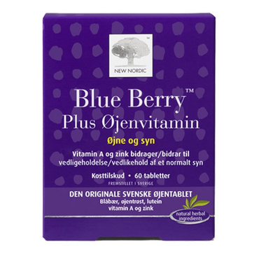 New Nordic Blue Berry Plus Øjenvitamin