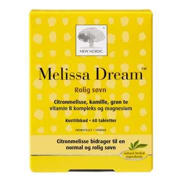 New Nordic Melissa Dream Tabletter