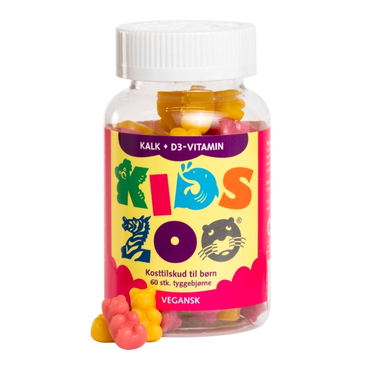 Kids Zoo Kalk og D-vitamin