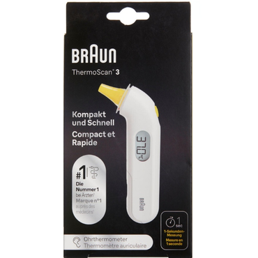 Braun ThermoScan 3 Øretermometer