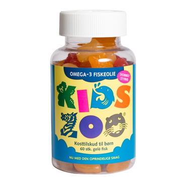 Kids Zoo Omega-3 Dobbeltstyrke