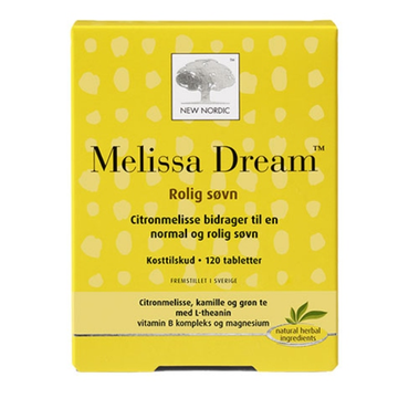 New Nordic Melissa Dream Tabletter