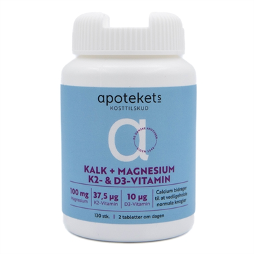 Apotekets Kalk-Mag-K2+D3-vitamin