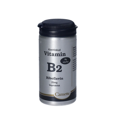 Camette B2 Vitamin Riboflavin 25 mg