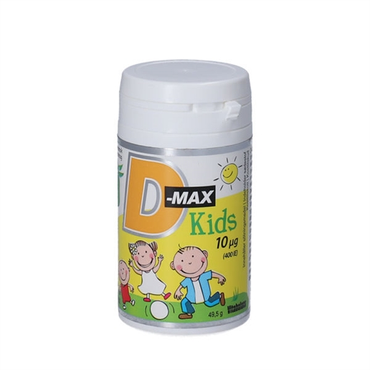 D-Max Kids 10 mikg Pæresmag