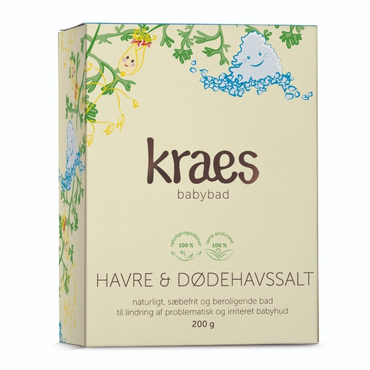 KRAES Babybad Havre & Dødehavssalt