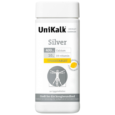 UniKalk Silver Tyggetabletter