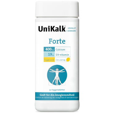 UniKalk Forte Tyggetabletter