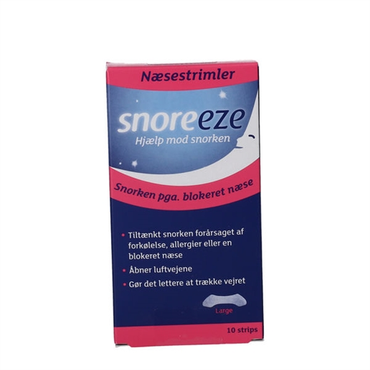 Snoreeze Næsestrimler str. L