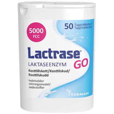 Lactrase Go Tyggetabletter