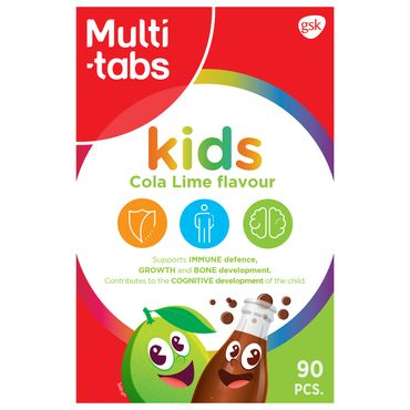 Multi-tabs Kids Cola/Lime smag