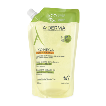 A-Derma Exomega Control Emollient Shower Oil