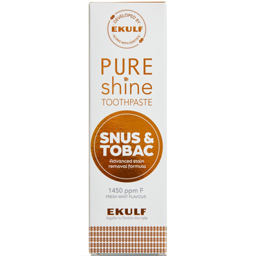 EKULF Pure Shine Snus & Tobak Tandpasta