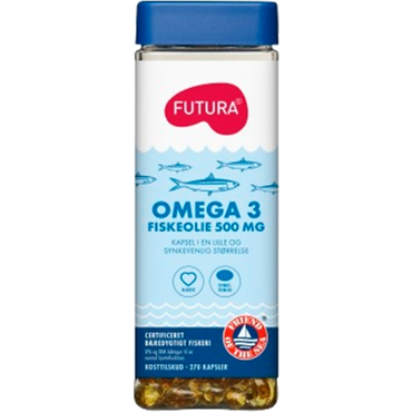 Futura Omega 3 Fiskeolie 500 mg