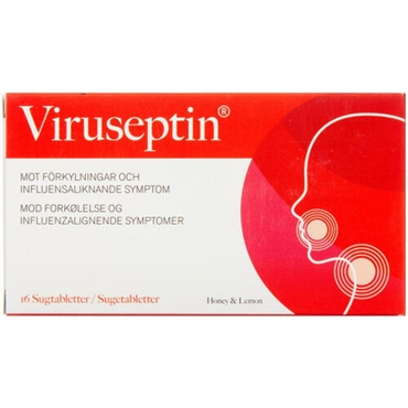 Viruseptin Sugetabletter Honey & Lemon