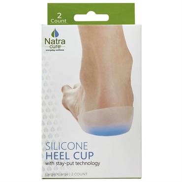 NatraCure Silicone Heel Cup