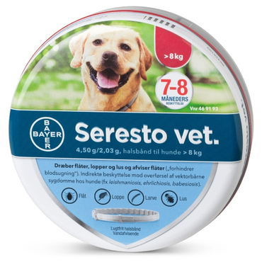 Seresto Vet. Halsbånd til Hund over 8 kg