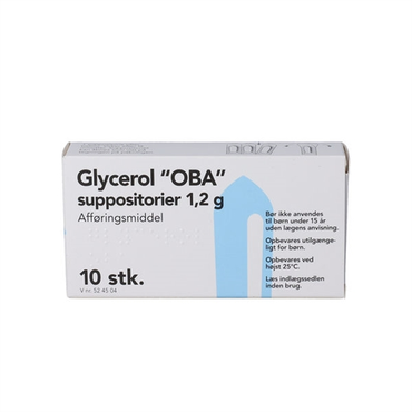 Glycerol suppositorier