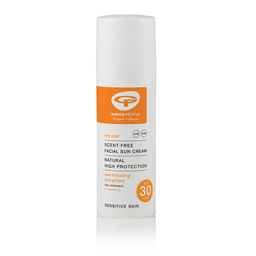 Green People Scent-Free Facial Sun Cream SPF 30