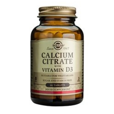 Solgar Calcium Citrate Vitamin D3