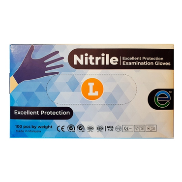 E-Glove Nitrile Pudderfri Handske